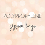 Polypropylene Zipper Bags | 5 bags - Zeep : {'z-ayp}